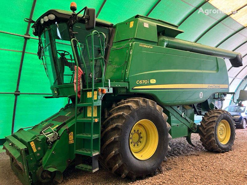 John Deere C670i Hillmaster DEFEKT fôrhøster