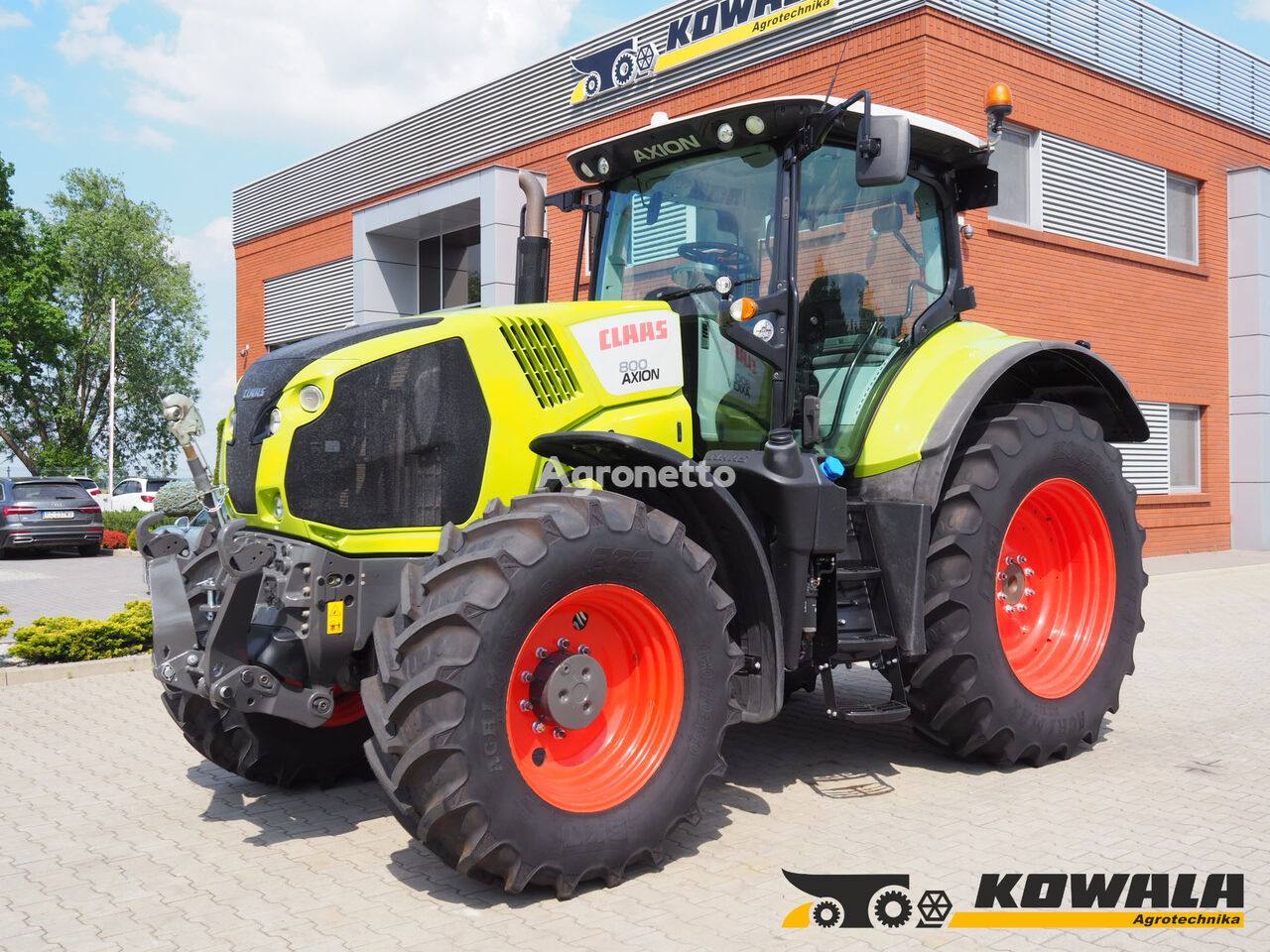 Claas Axion 800 CIS  hjul traktor