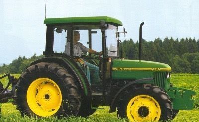 John Deere 5300 hjul traktor for deler