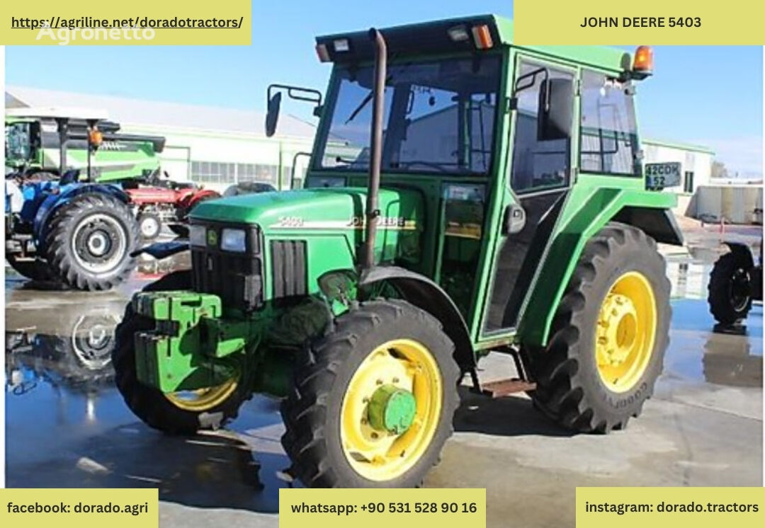 John Deere 5403 hjul traktor