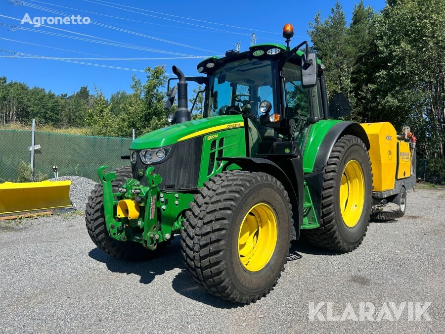 John Deere 6120M hjul traktor