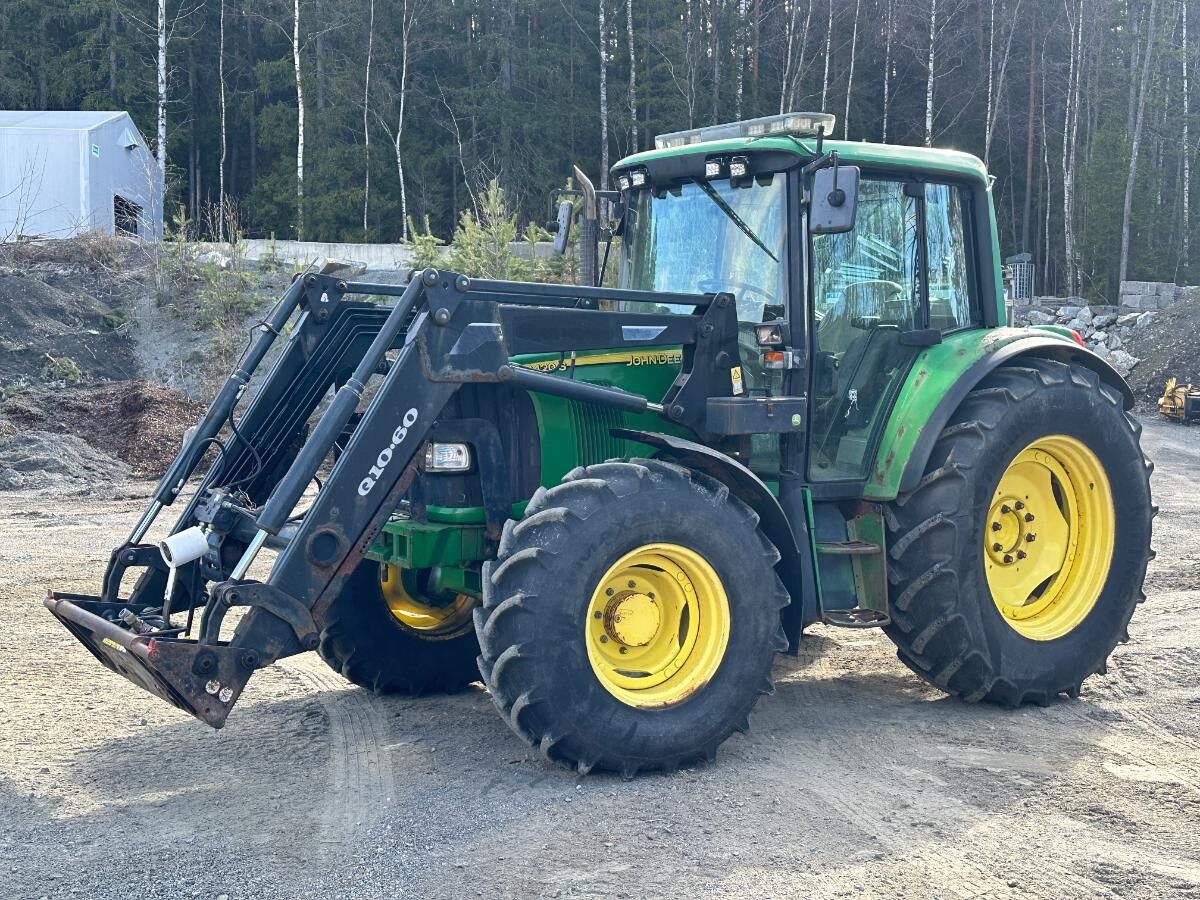 John Deere 6420 PR traktor / Frontlaster hjul traktor
