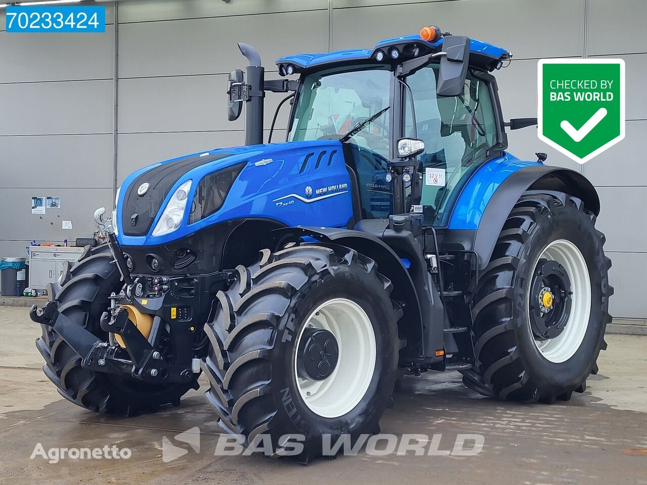 New Holland T7.315HD NEW GEN 4X4 GPS RTK - FH - PTO - GERMAN hjul traktor