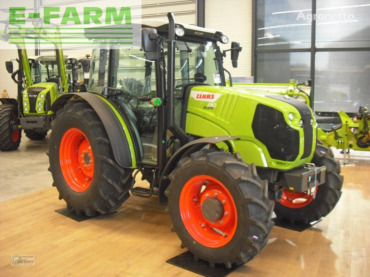 elios 210 plattform classic hjul traktor