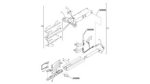 47961032 hengerfeste for New Holland T6090 T6070  hjul traktor