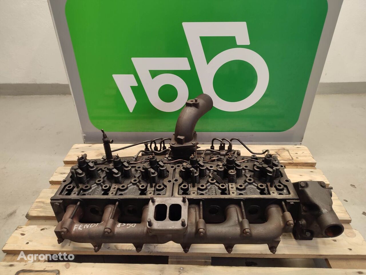 wydechowy FENDT 8350 manifold for skurtresker