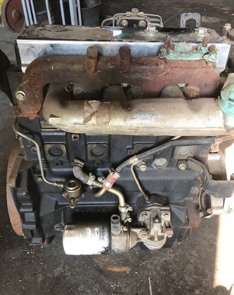 Perkins AB ~ 1004.4T motor for hjul traktor