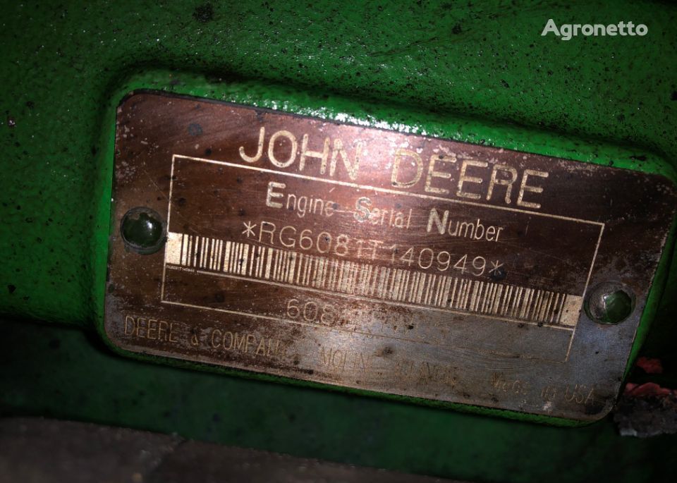 RG6081T motor for John Deere 7810 hjul traktor