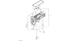 påfyllningsrør for John Deere 8345R hjul traktor