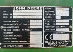 primæraksel for John Deere 620R hjul traktor