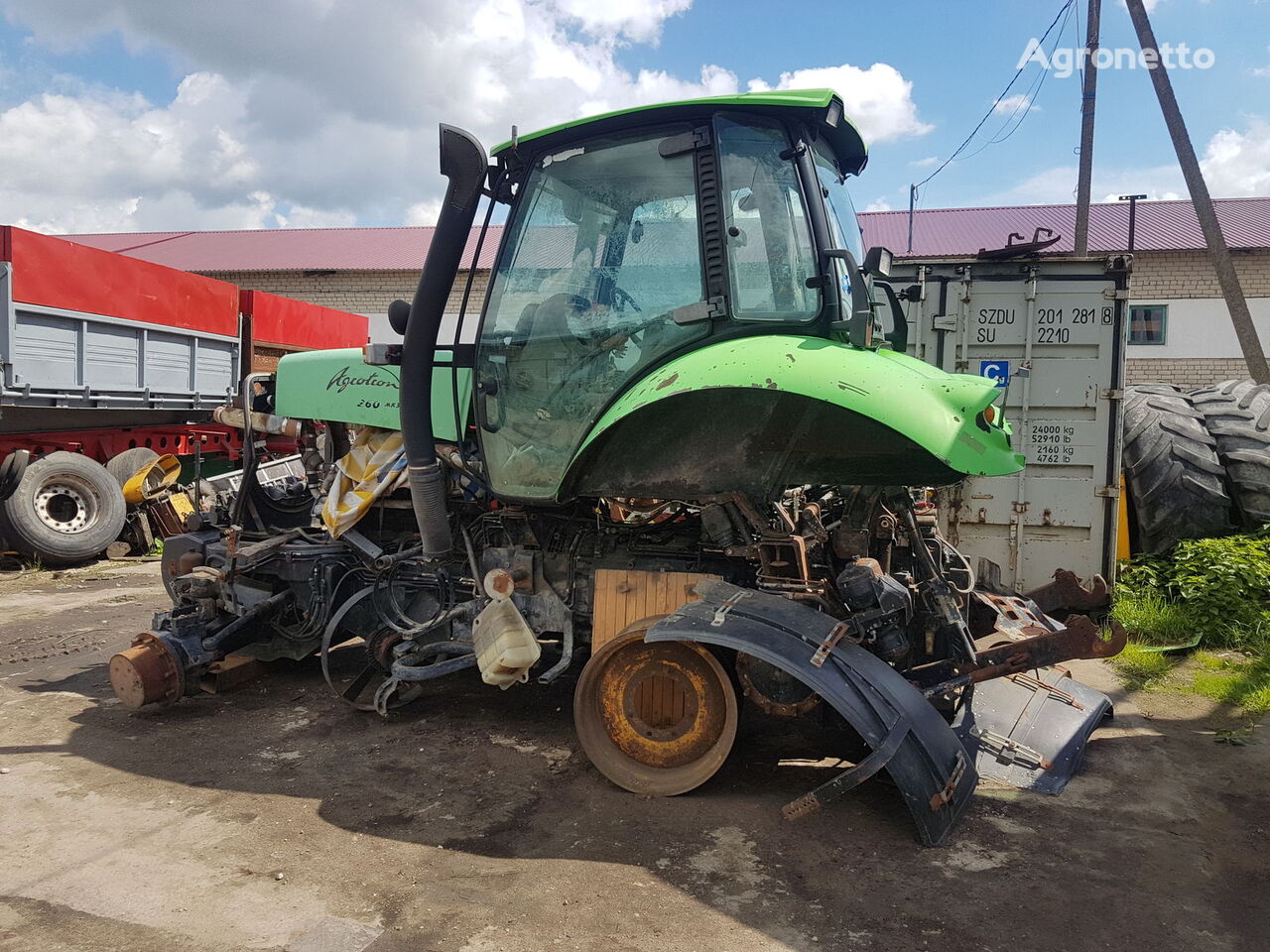 DEUTZ FAHR AGROTRON 260 MK3 reservedeler for Deutz-Fahr AGROTRON 260 MK3 hjul traktor