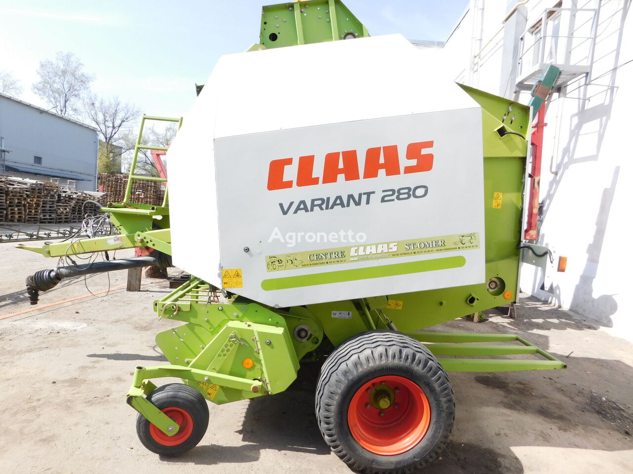 Claas Variant 280 rundballepresse