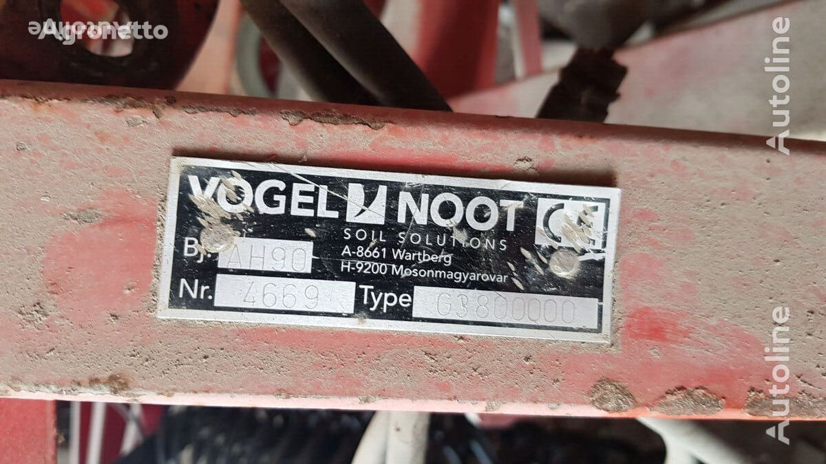 Vogel & Noot seedbed cultivator